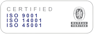 ISO Certifications - 9001:2015, 14001:2015, 45001:2018